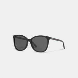 Lentes de Sol Coach Signature Workmark Square Mujer Negras | CL_CH13459