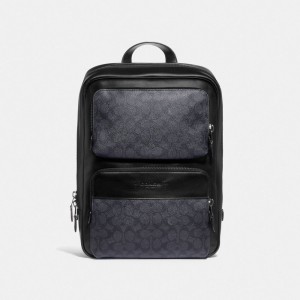 Mochilas Coach Gotham In Signature Hombre Negras | CL_CH21386