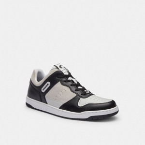 Zapatillas Coach C201 Hombre Negras Blancas | CL_CH15339