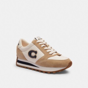 Zapatillas Coach Runner Chalk Mujer Azul Marino | CL_CH46445