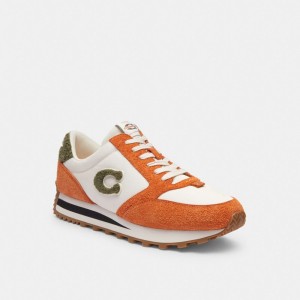 Zapatillas Coach Runner Spice Hombre Marrones Naranjas | CL_CH30467