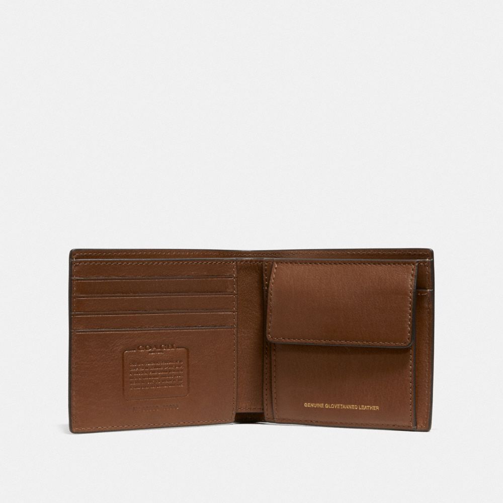 Billeteras Coach Coin Wallet Hombre Marrones | CL_CH11893