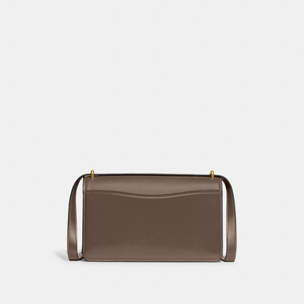 Bolsa De Hombro Coach Bandit Brass Mujer Gris Oscuro | CL_CH16686