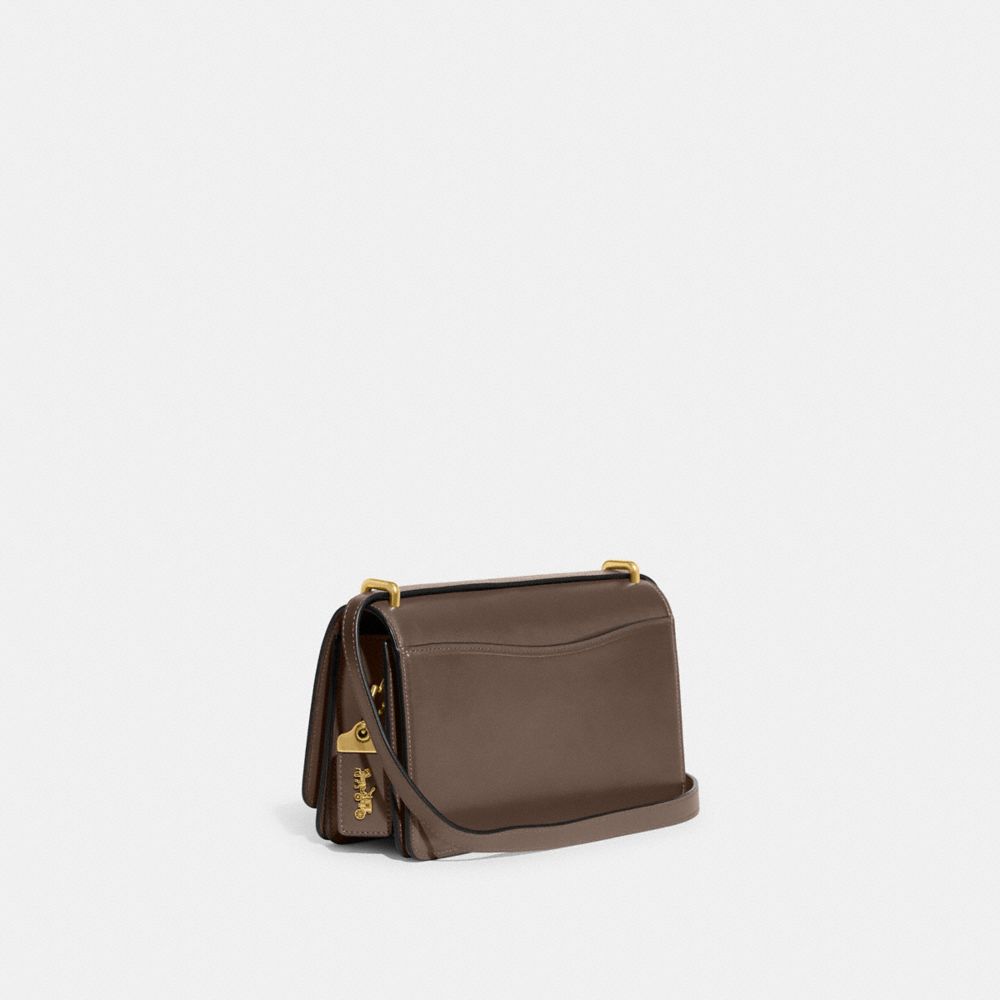 Bolsa De Hombro Coach Bandit Brass Mujer Gris Oscuro | CL_CH16686