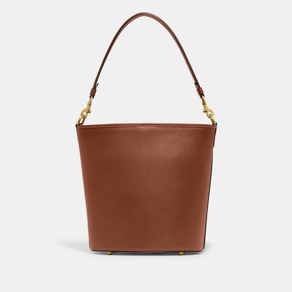 Bolsa De Hombro Coach Dakota Bucket Glovetanned Leather Mujer Marrones | CL_CH33235