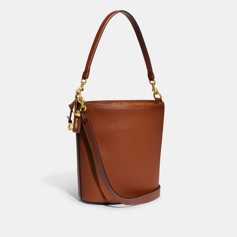 Bolsa De Hombro Coach Dakota Bucket Glovetanned Leather Mujer Marrones | CL_CH33235