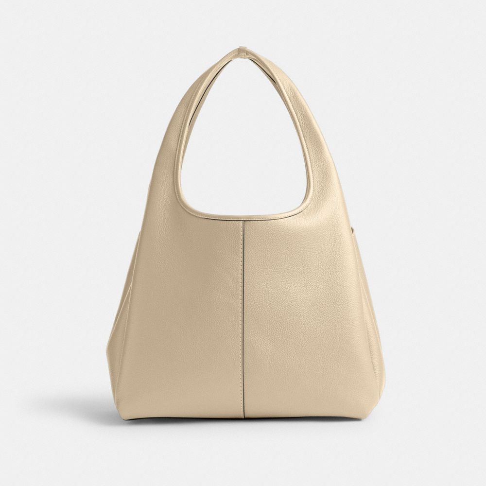 Bolsa De Hombro Coach Lana Polished Pebble Leather Mujer Blancas | CL_CH94222