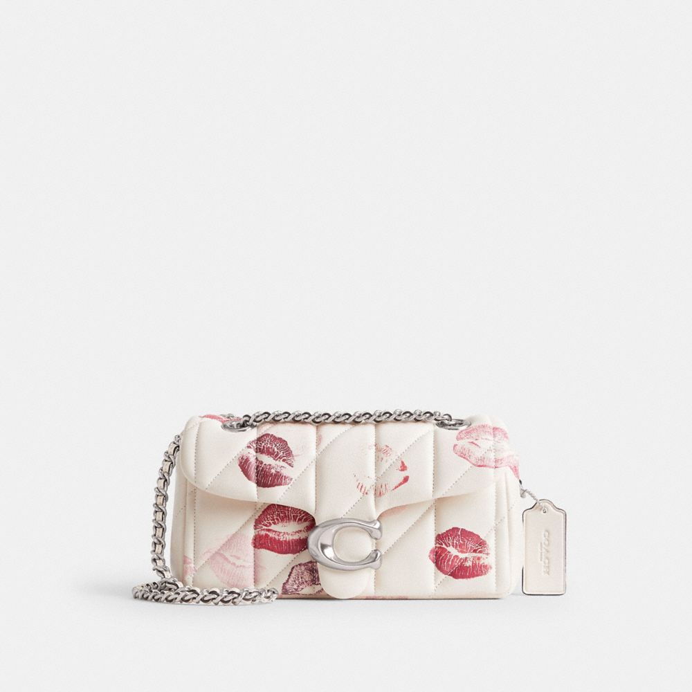 Bolsa De Hombro Coach Tabby 20 With Quilting And Lip Print Nappa Leather Mujer Multicolor | CL_CH67710