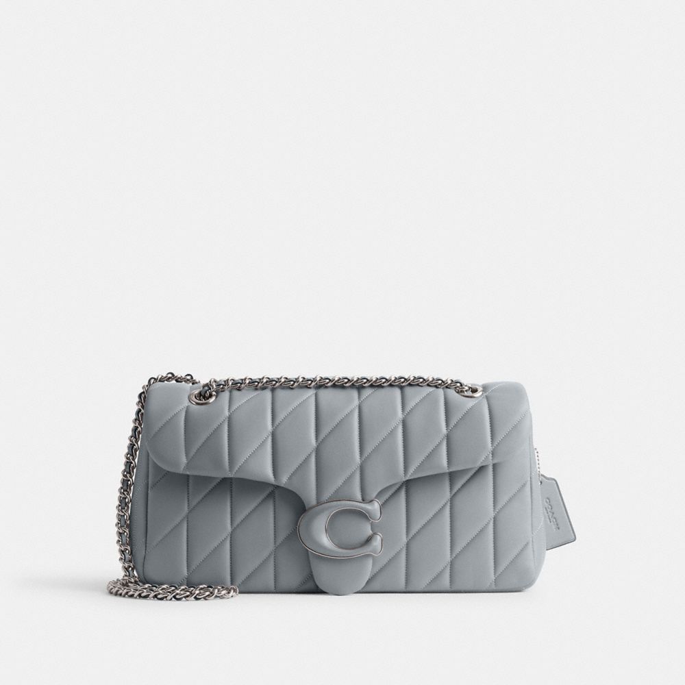 Bolsa De Hombro Coach Tabby 33 With Quilting Nappa Leather Mujer Gris Azules | CL_CH92875