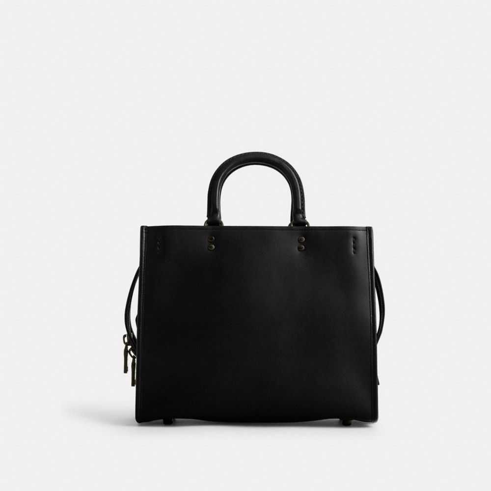 Bolsa de Mano Coach Rogue Glovetanned Leather Mujer Negras | CL_CH86481