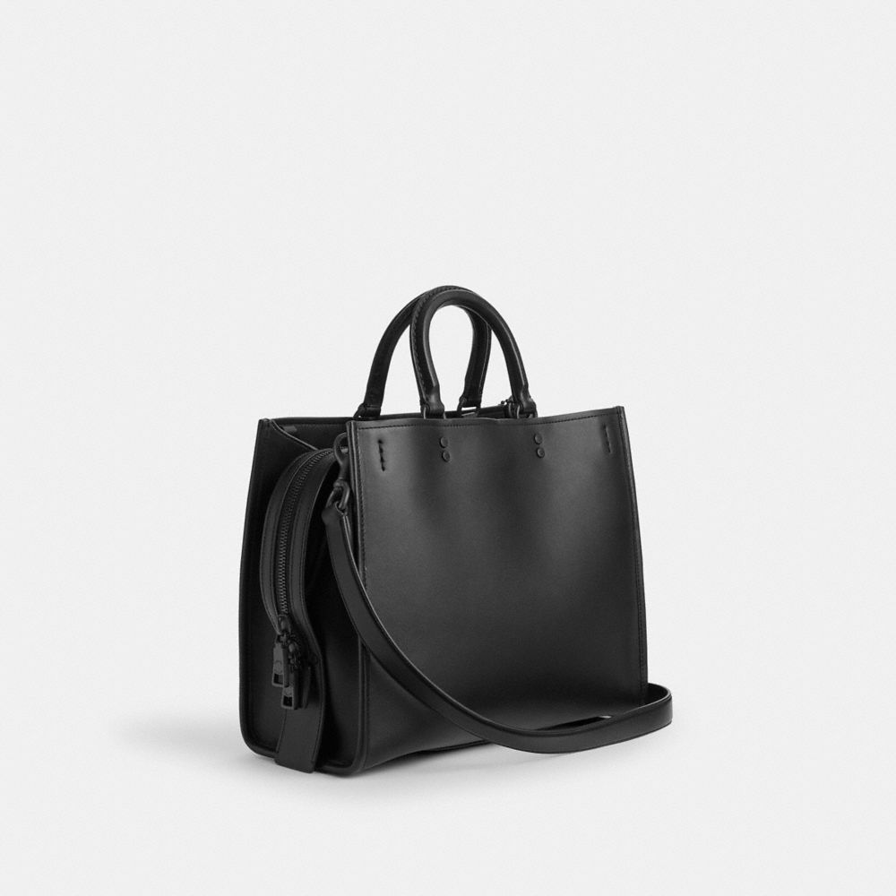 Bolsa de Mano Coach Rogue Glovetanned Leather Mujer Negras | CL_CH86481