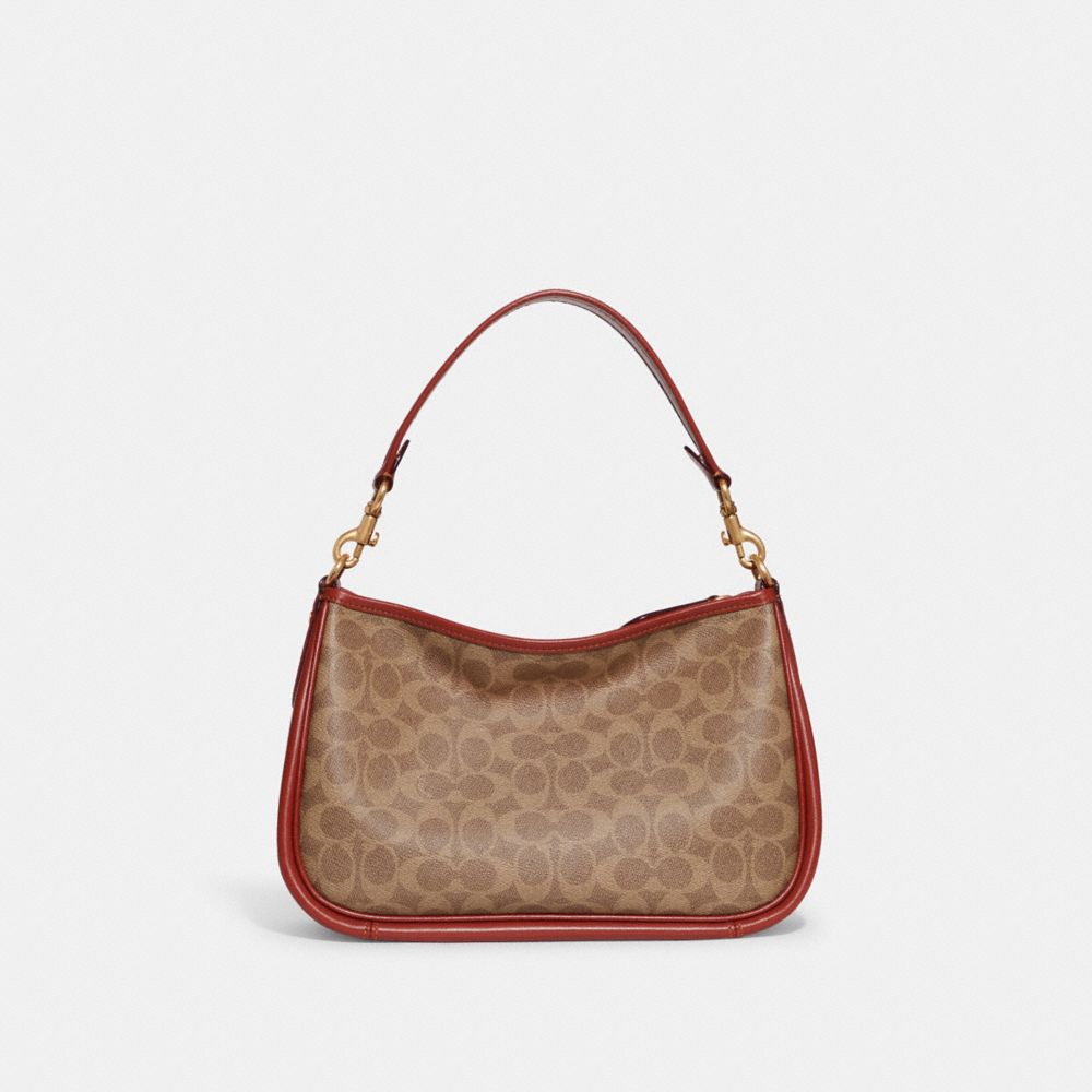 Bolsas Hombro Coach Cary In Signature Mujer Marrones Rojas | CL_CH25091