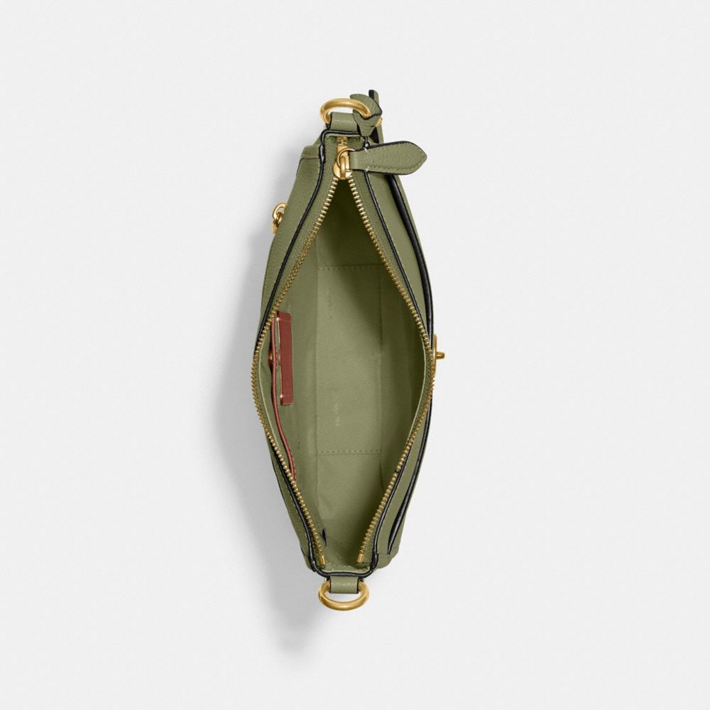 Bolsas Hombro Coach Chaise Brass Mujer Verde Oliva | CL_CH18640