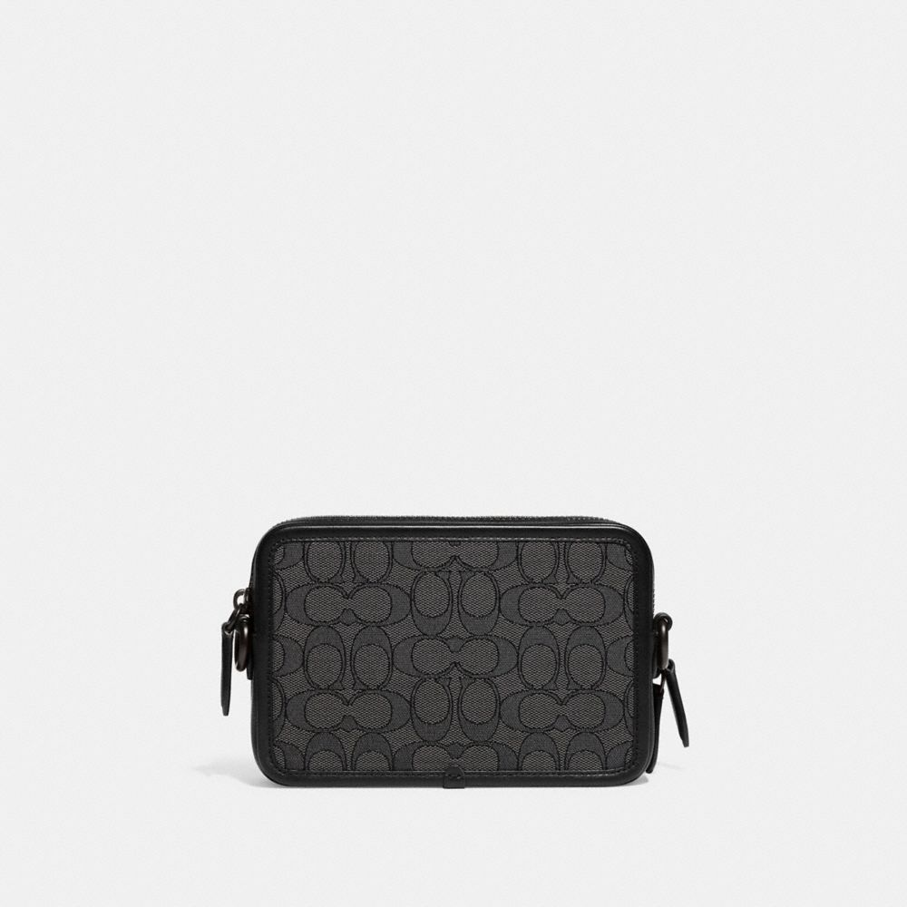 Bolsas Hombro Coach Charter In Signature Jacquard Mujer Negras | CL_CH23759