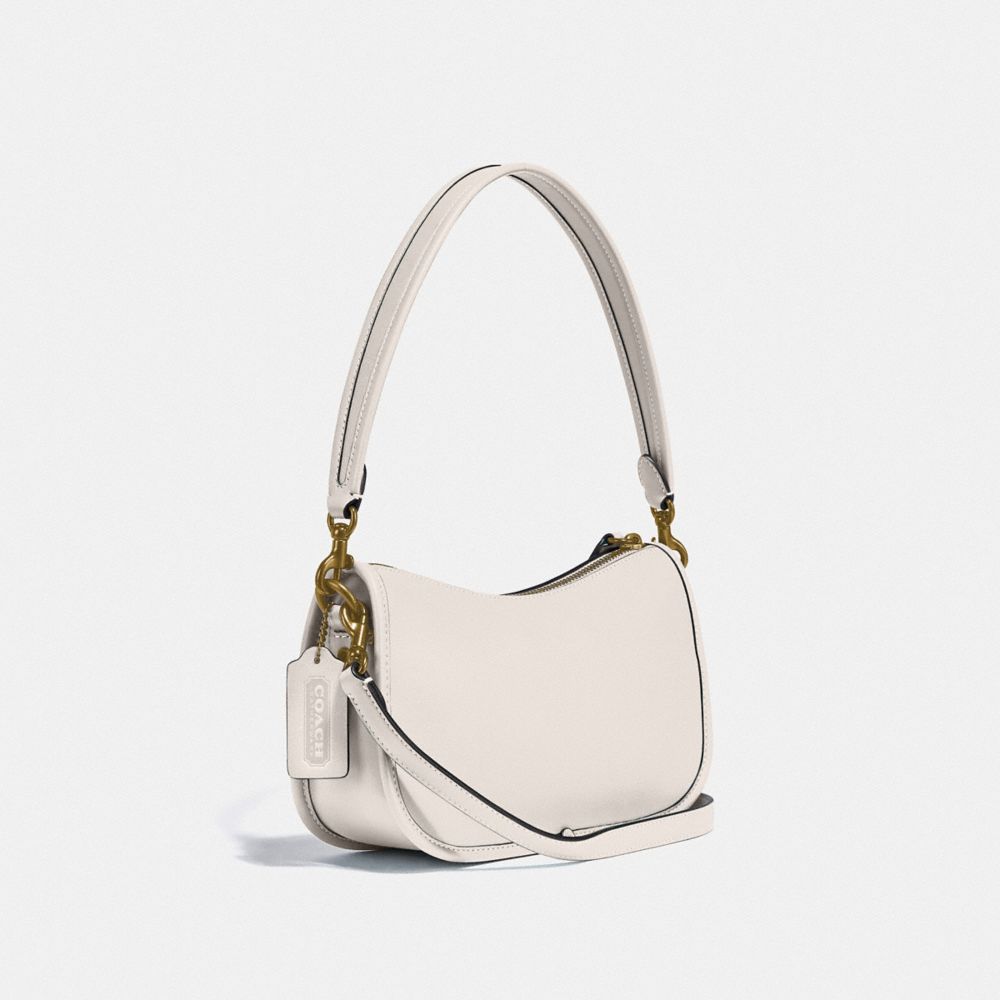 Bolsas Hombro Coach Swinger Smooth Leather Mujer Blancas | CL_CH24492