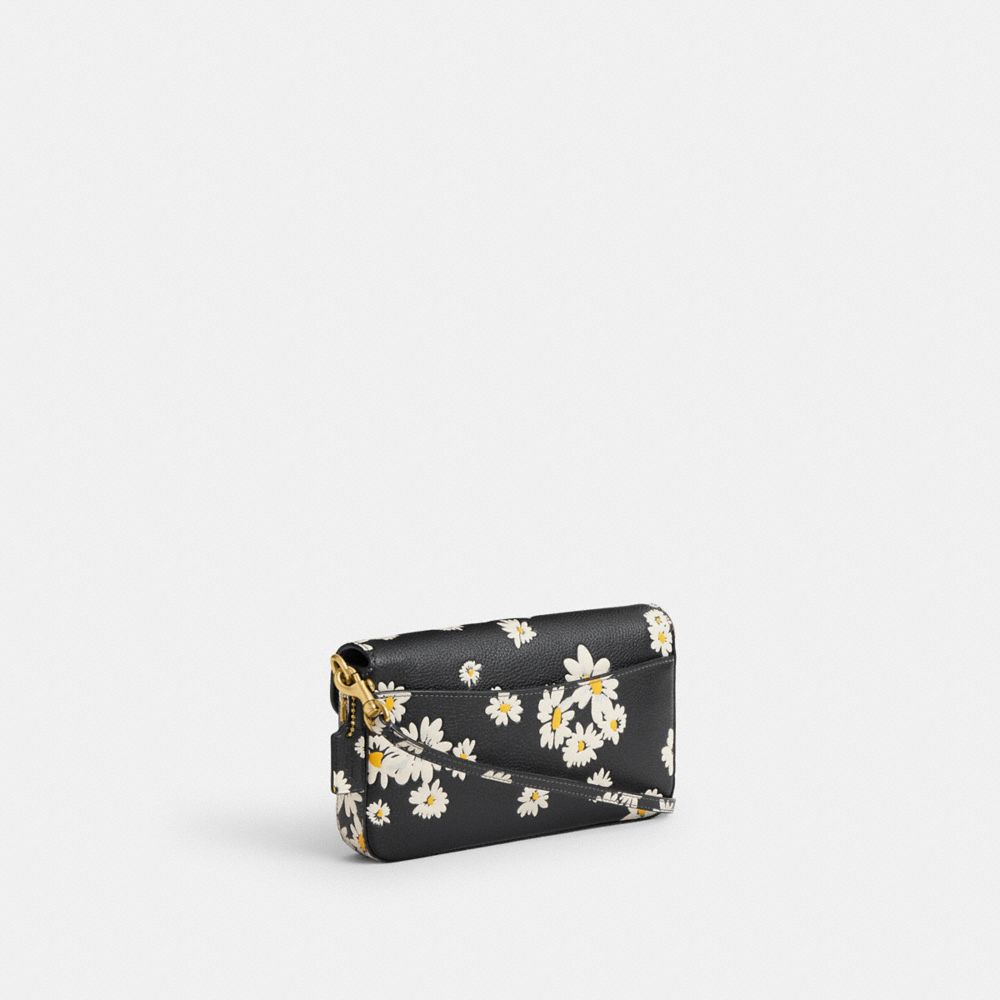 Bolsas Hombro Coach Wyn With Floral Print Brass Mujer Negras Multicolor | CL_CH70491