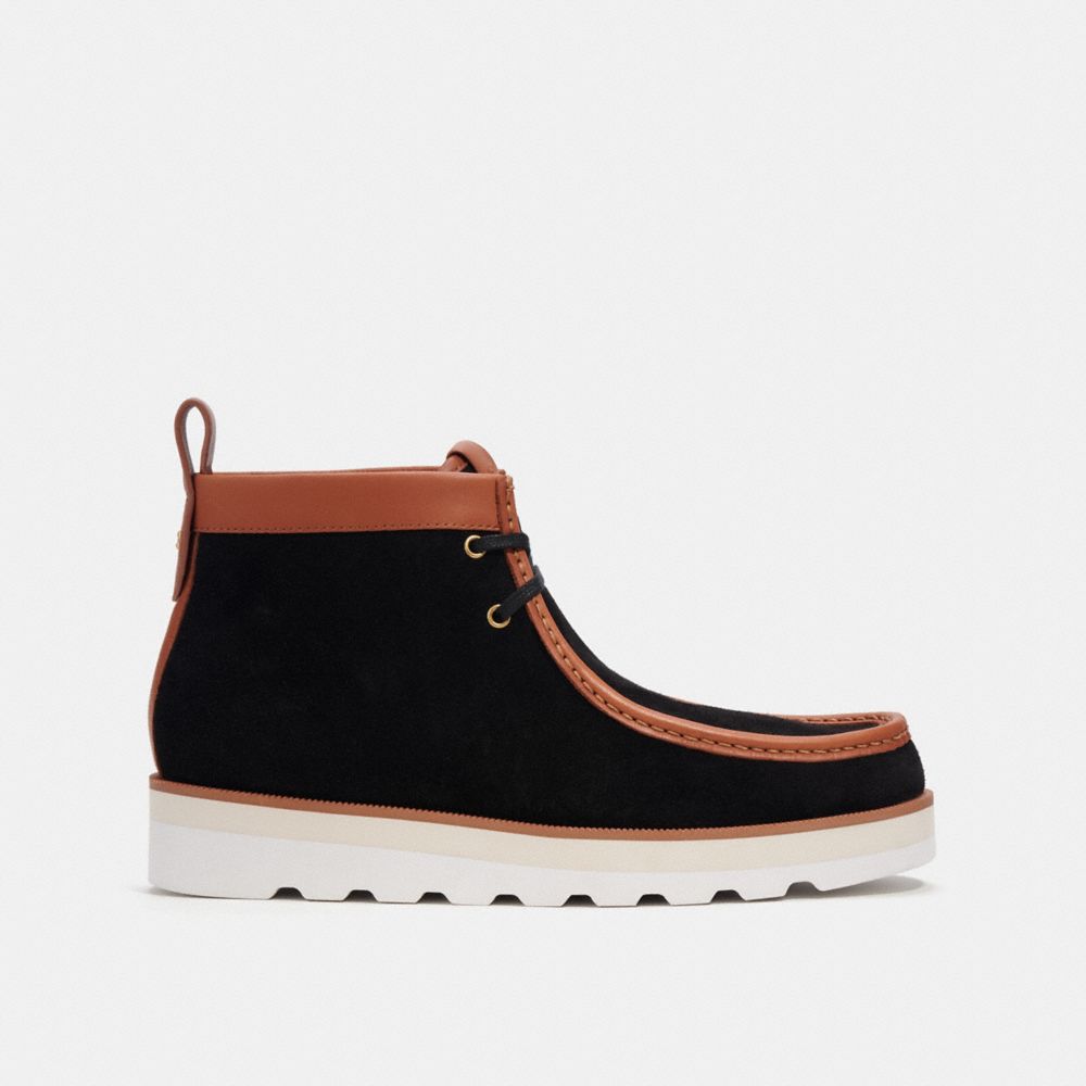 Botas Coach Chukka Hombre Negras | CL_CH64286