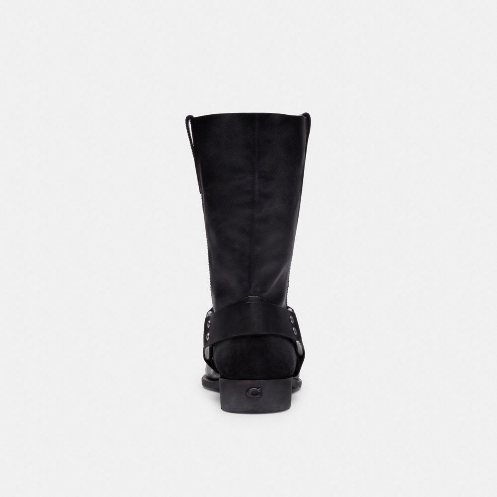 Botas Coach Tara Biker Mujer Negras | CL_CH48072