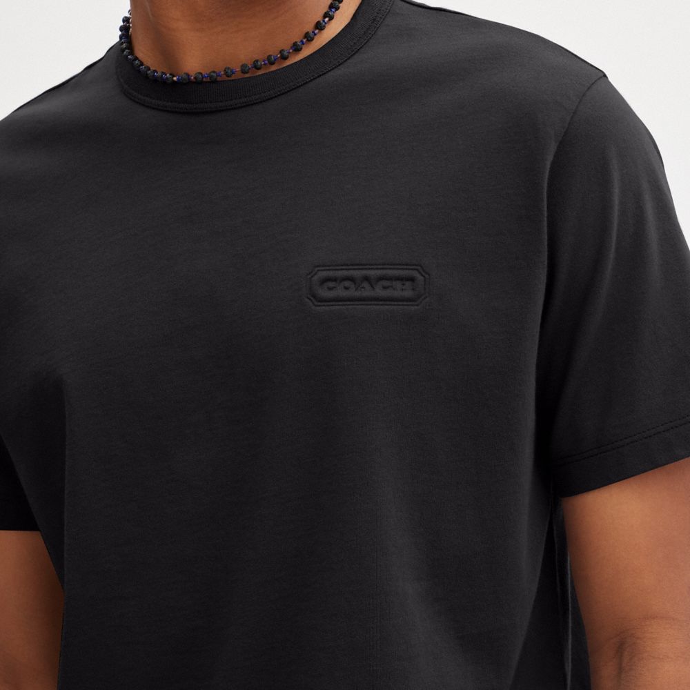 Camiseta Coach Essential Hombre Negras | CL_CH80331