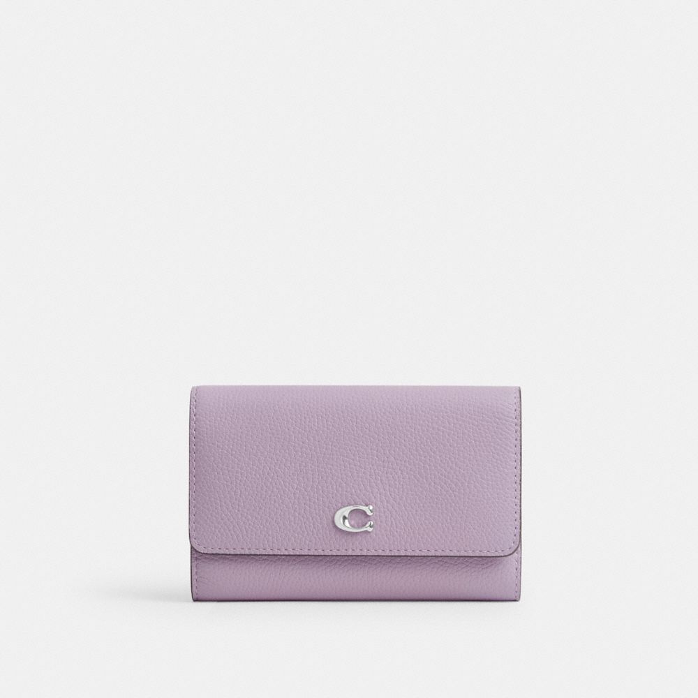 Carteras Grandes Coach Essential Medium Flap In Colorblock Mujer Moradas | CL_CH18963