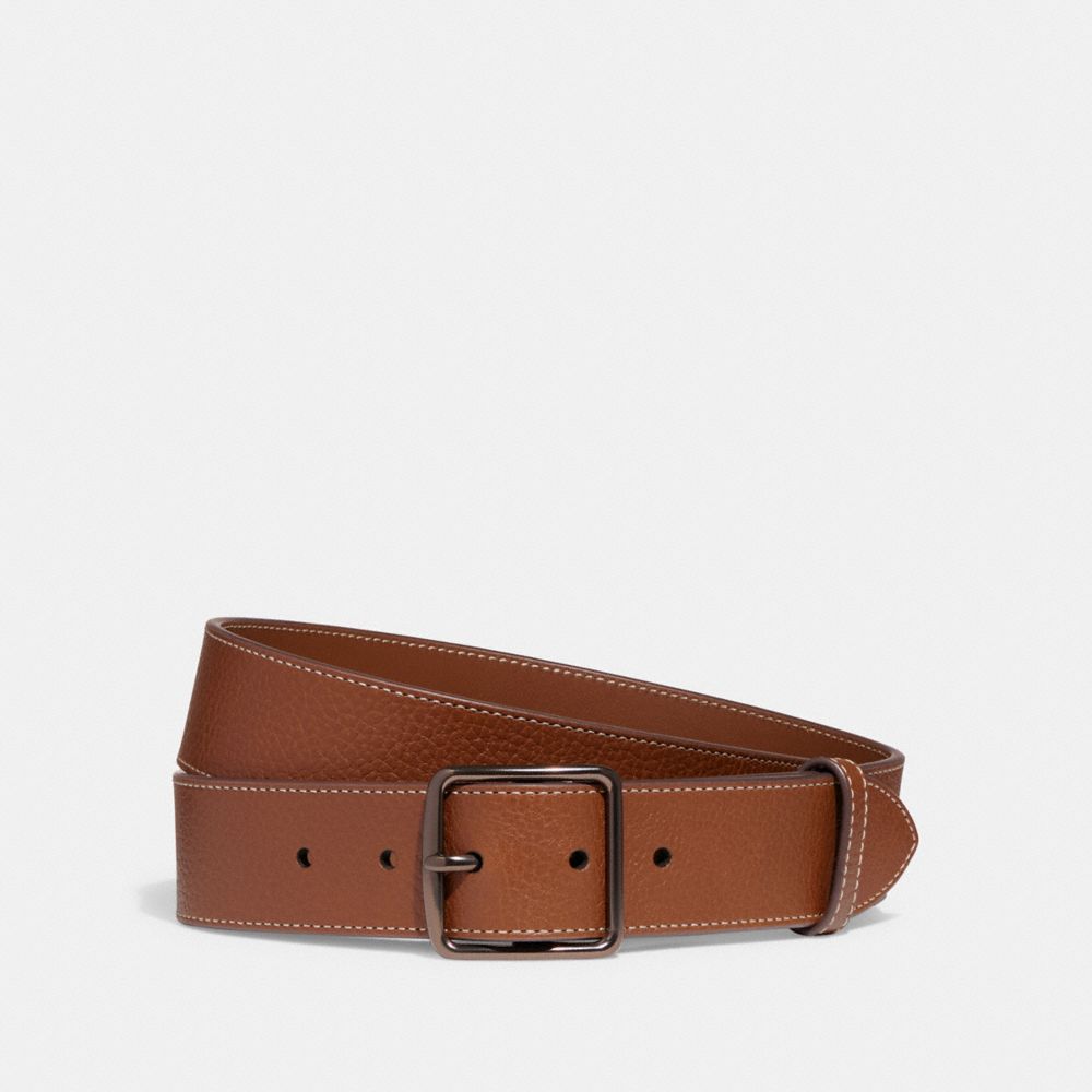 Cinturones Coach Harness Buckle Belt 38 Mm Hombre Marrones | CL_CH60816