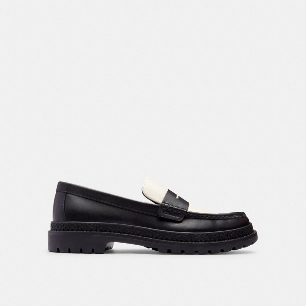 Mocasines Coach Cooper Hombre Negras | CL_CH57057