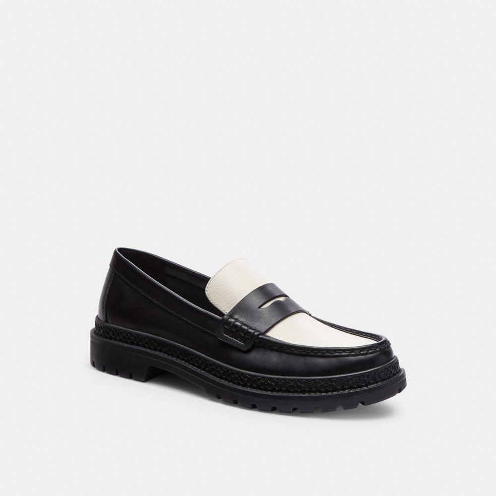 Mocasines Coach Cooper Hombre Negras | CL_CH57057