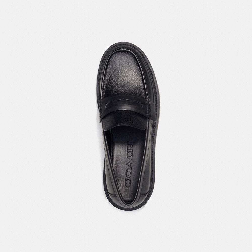 Mocasines Coach Cooper Hombre Negras | CL_CH48277