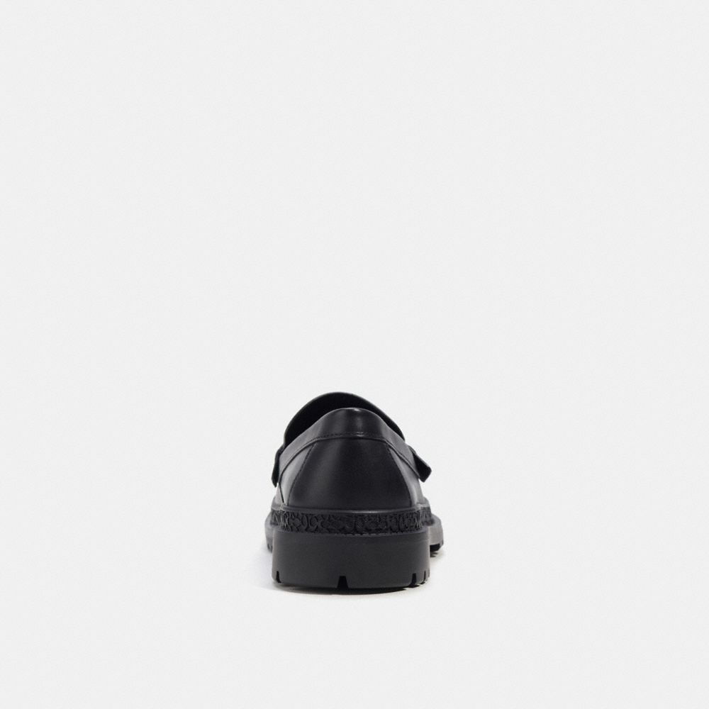 Mocasines Coach Cooper Hombre Negras | CL_CH48277