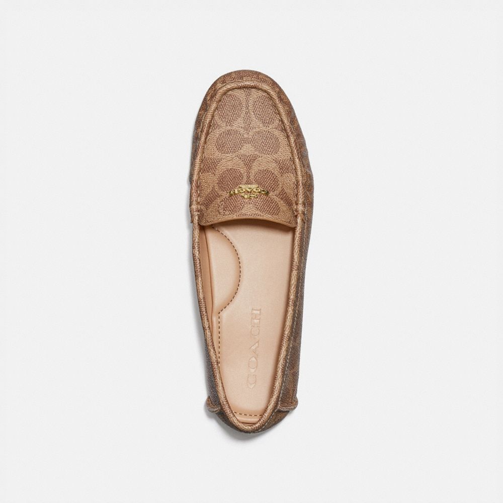 Mocasines Coach Marley Driver Mujer Marrones | CL_CH32921