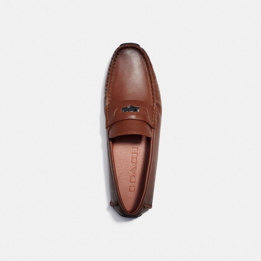 Mocasines Coach Signature Coin Hombre Marrones | CL_CH91465