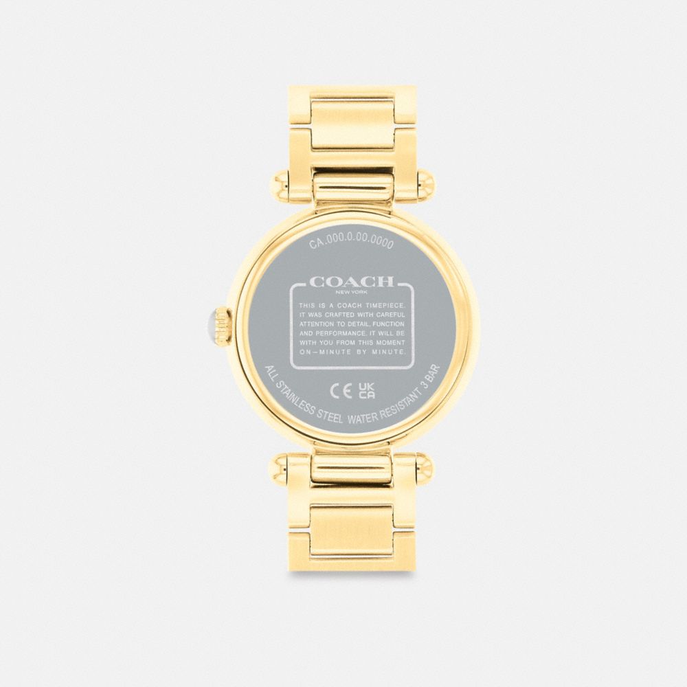 Relojes Coach Cary 34 Mm Mujer Doradas | CL_CH70879