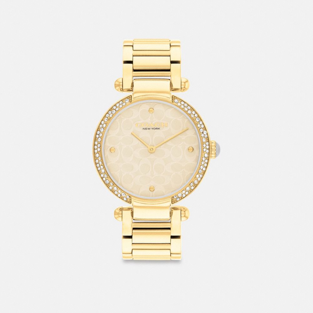 Relojes Coach Cary 34 Mm Mujer Doradas | CL_CH70879