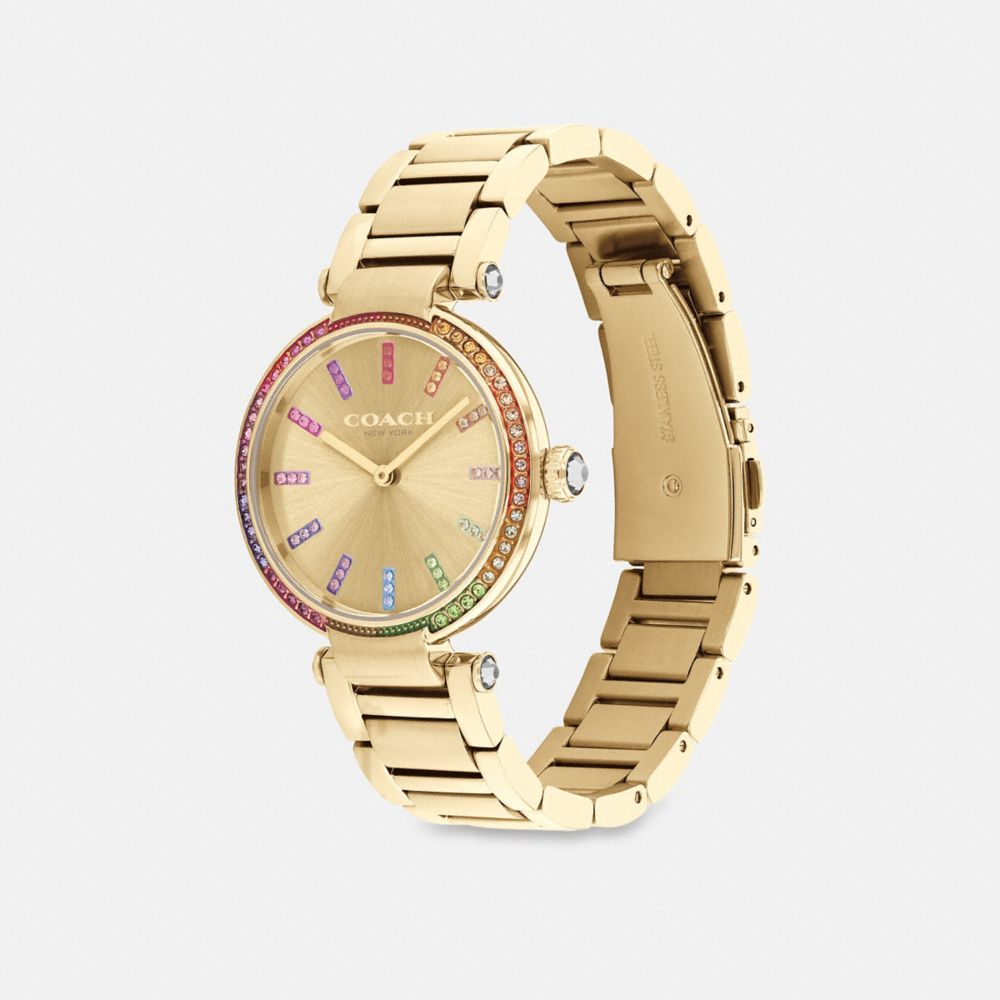 Relojes Coach Cary 34 Mm Mujer Doradas | CL_CH65015