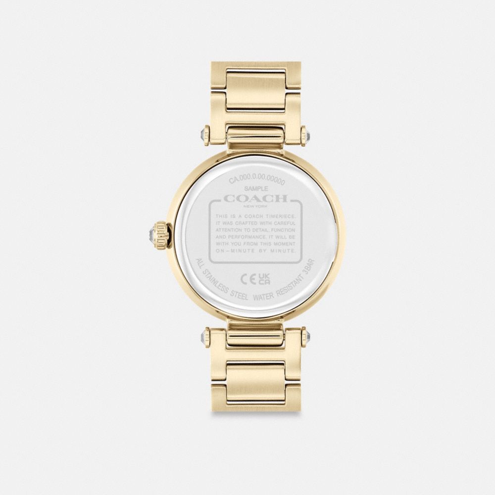 Relojes Coach Cary 34 Mm Mujer Doradas | CL_CH65015