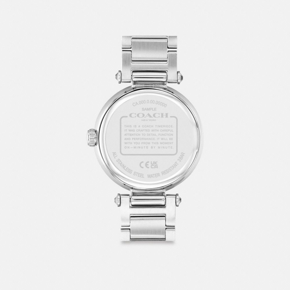 Relojes Coach Cary 34 Mm Stainless Steel Mujer Gris | CL_CH93328