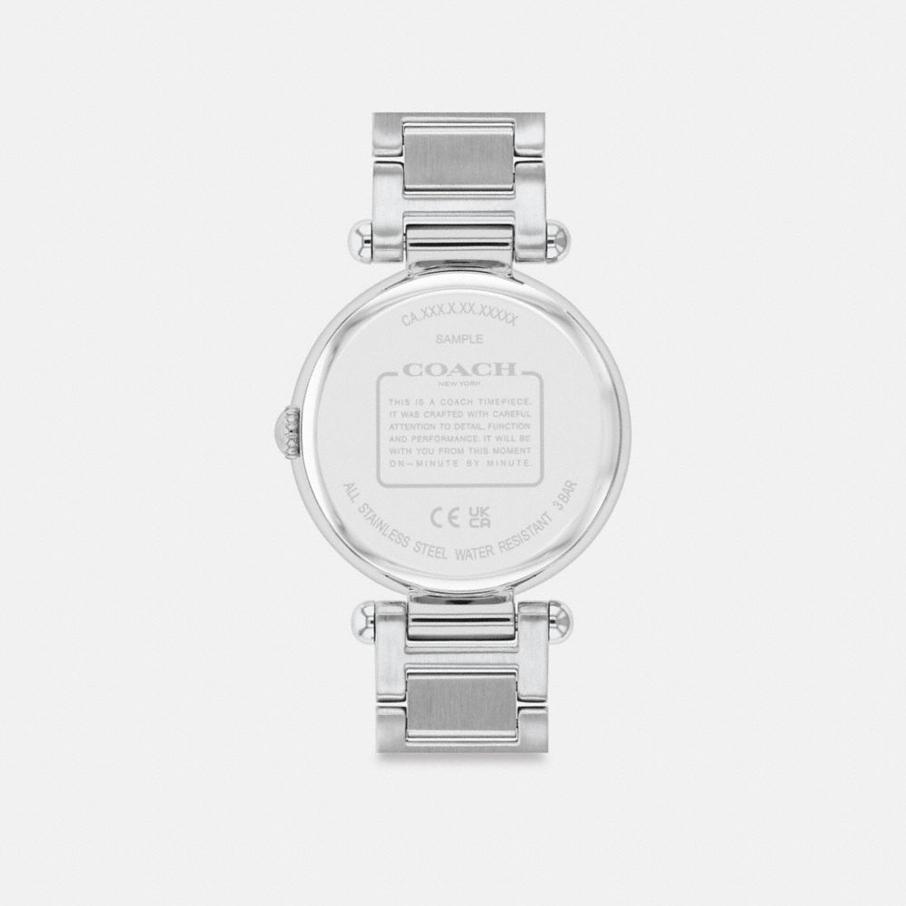 Relojes Coach Cary 34 Mm Stainless Steel Mujer Gris | CL_CH23134