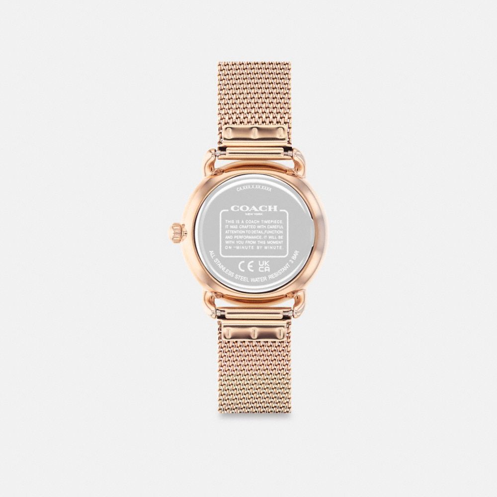 Relojes Coach Elliot 28 Mm Mujer Rosas Doradas | CL_CH89064