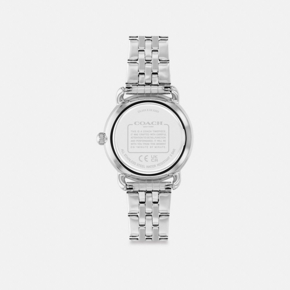 Relojes Coach Elliot 28 Mm Stainless Steel Mujer Gris | CL_CH17260