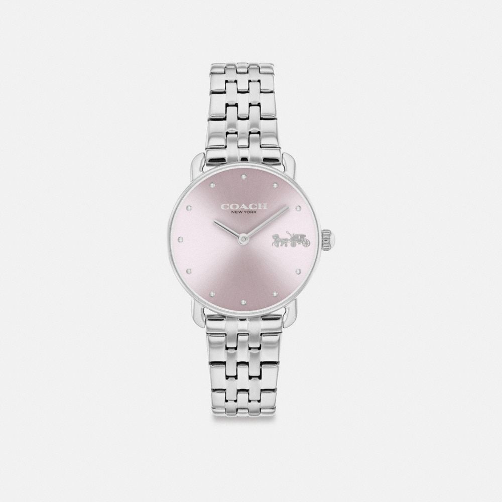 Relojes Coach Elliot 28 Mm Stainless Steel Mujer Gris | CL_CH17260