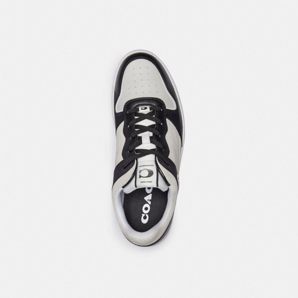 Zapatillas Coach C201 Hombre Negras Blancas | CL_CH15339