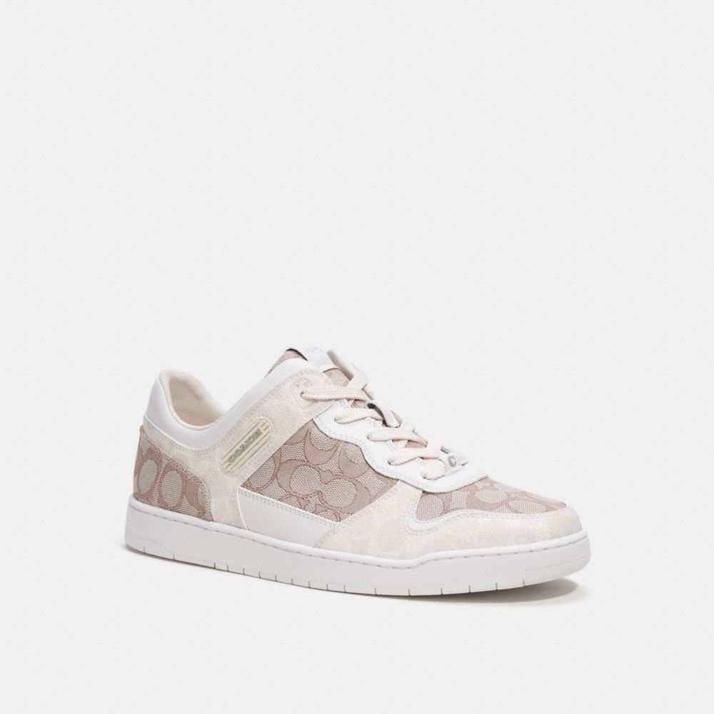 Zapatillas Coach C201 In Signature Jacquard Chalk Hombre Gris | CL_CH53833