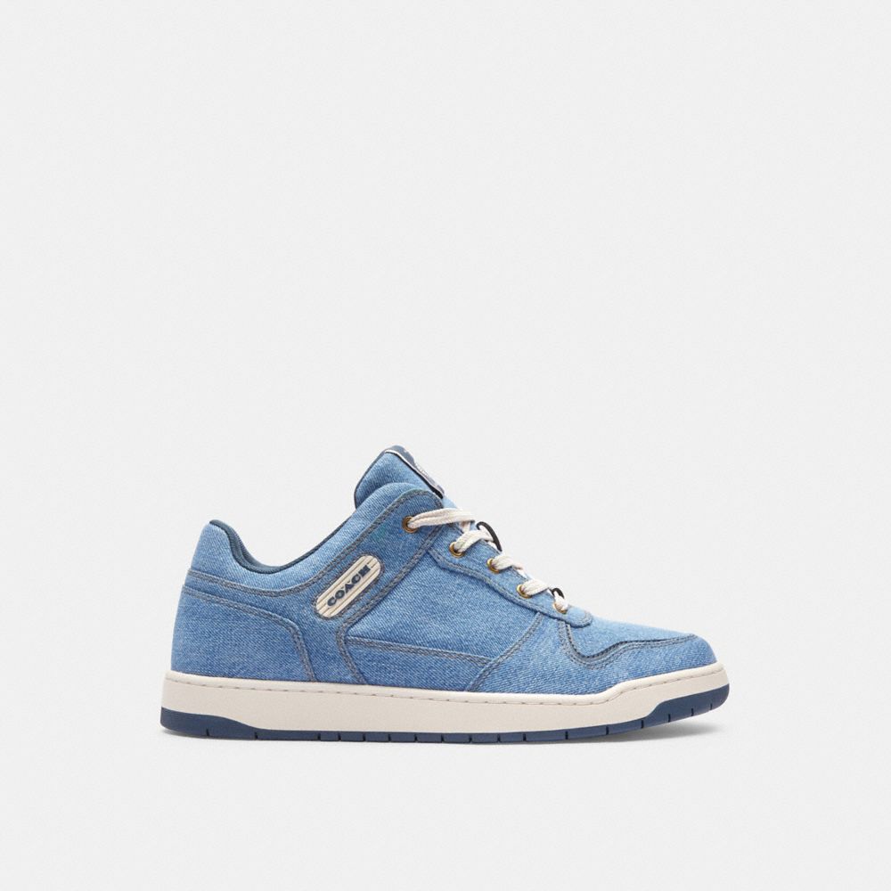 Zapatillas Coach C201 Indigo Denim Hombre Indigo Azules | CL_CH49739