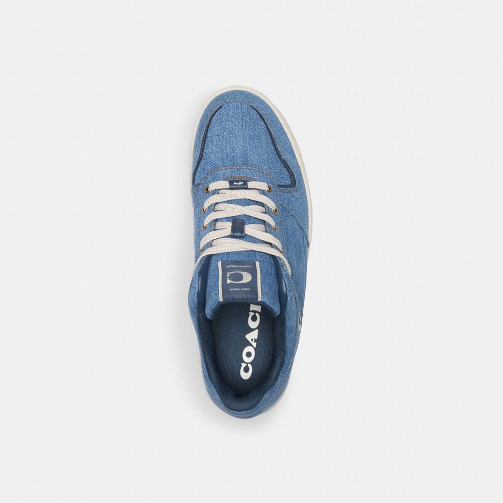 Zapatillas Coach C201 Indigo Denim Hombre Indigo Azules | CL_CH49739