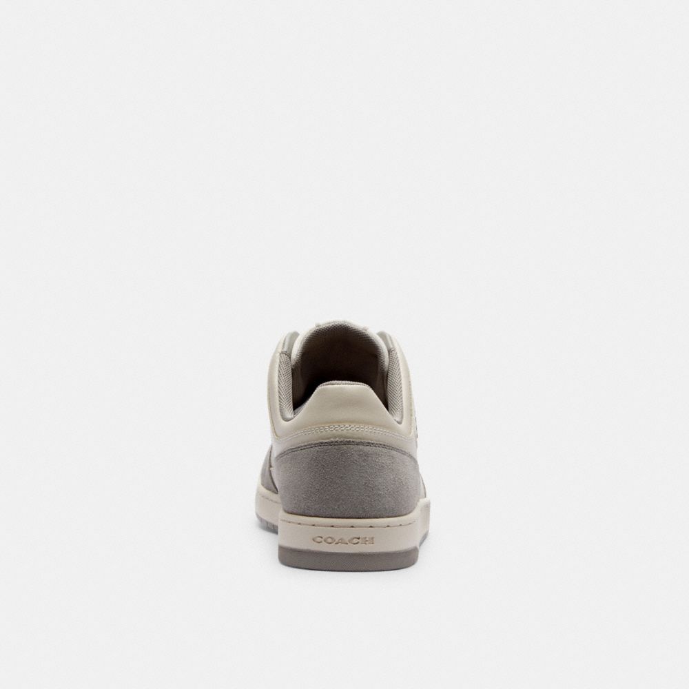 Zapatillas Coach C201 Low Top Chalk Mujer Gris | CL_CH13057