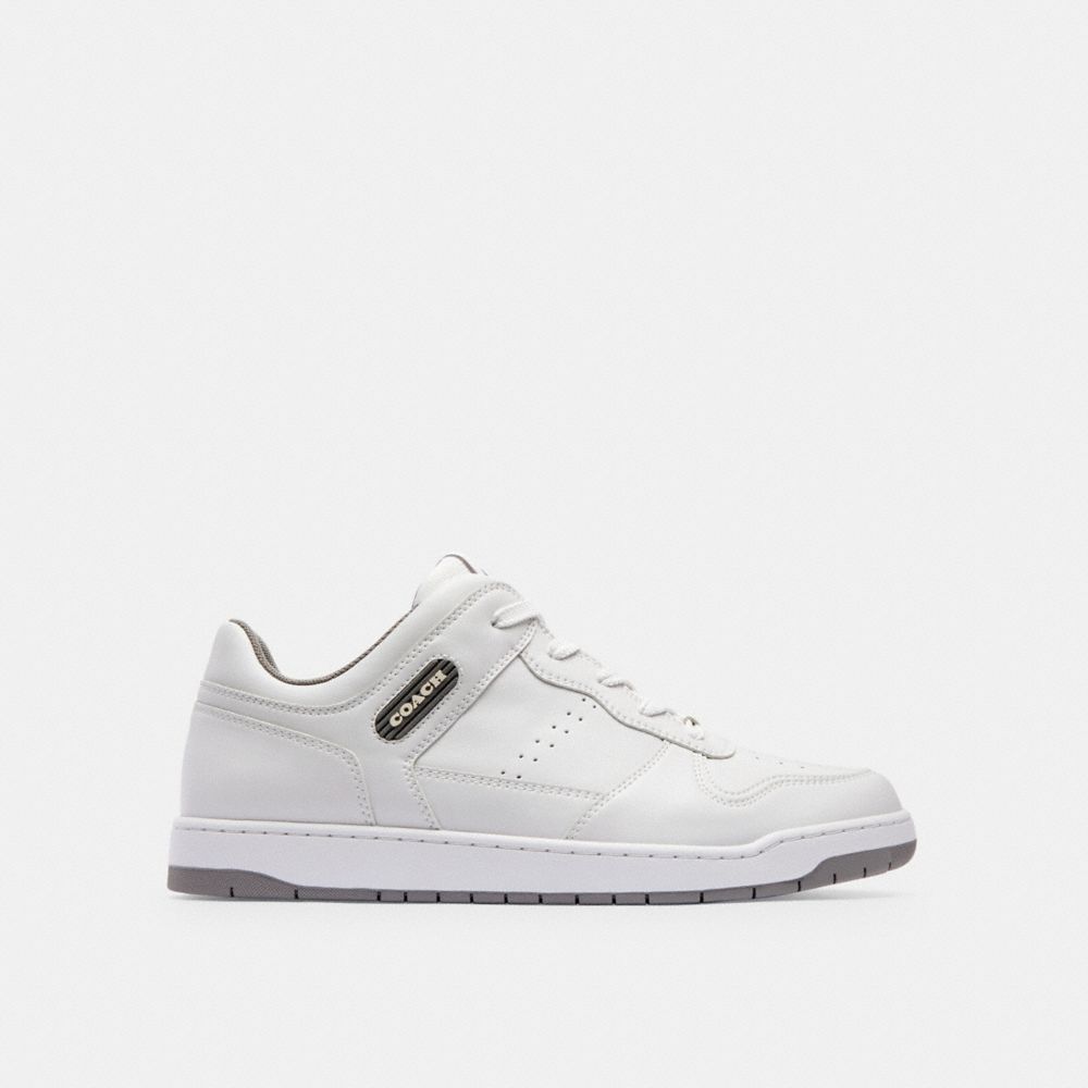 Zapatillas Coach C201 Optic Hombre Blancas Gris | CL_CH73596