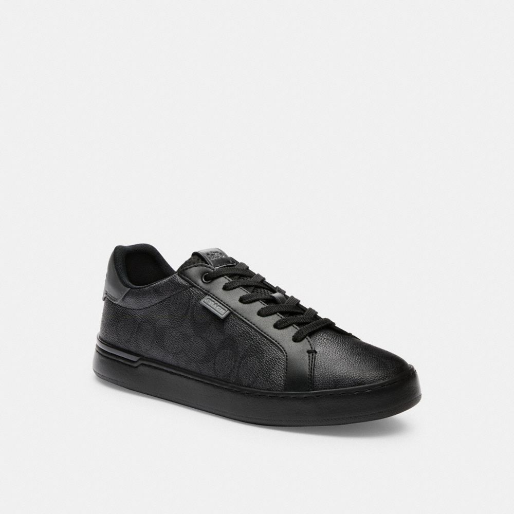 Zapatillas Coach Lowline Low Top In Signature Hombre Gris | CL_CH82444