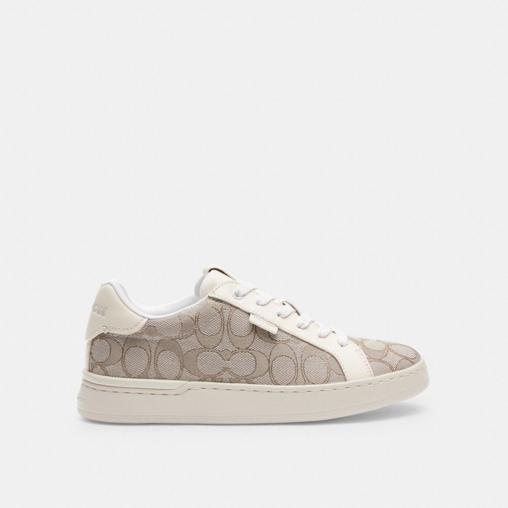 Zapatillas Coach Lowline Low Top Stone Mujer Gris | CL_CH10215